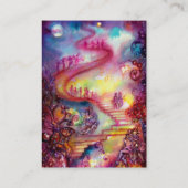 GARTEN DER VERLORENEN SCHATTEN, MYSTISCHE STUFEN r Visitenkarte (Rückseite)