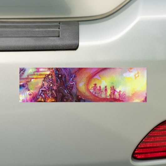 GARTEN DER VERLORENEN SCHATTEN - MYSTISCHE TREPPEN AUTOAUFKLEBER (Auf Auto)