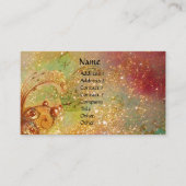 GARTEN DER VERLORENEN SCHATTEN / NACHT UND FAIRE VISITENKARTE (Vorderseite)