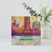 GARTEN DER VERLORENEN SCHATTEN - NACHT UND PFERD EINLADUNG (Stehend Vorderseite)