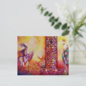 GARTEN DER VERLORENEN SCHATTEN, NACHT UND PFERDE POSTKARTE (Stehend Vorderseite)