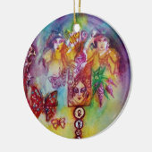 GARTEN DER VERLORENEN SCHATTEN- PFLANZE Herzstück Keramik Ornament (Links)