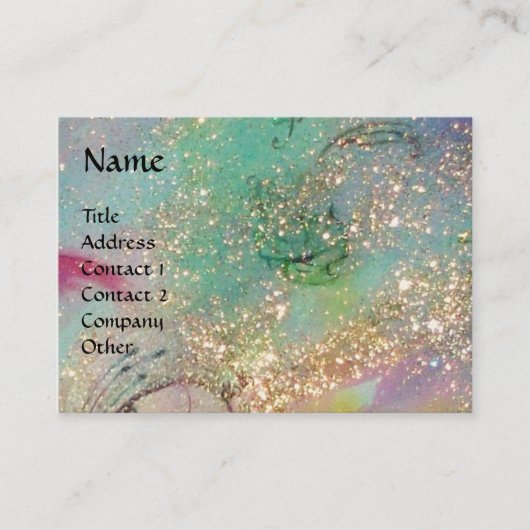 GARTEN DER VERLORENEN SCHATTEN - PFLANZE VISITENKARTE (Vorderseite)