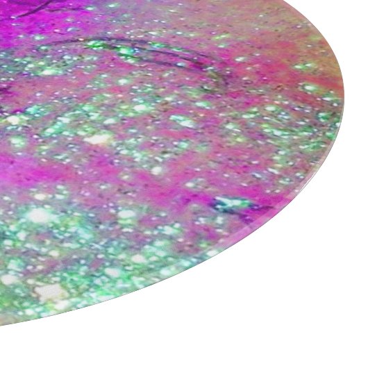 GARTEN DER VERLORENEN SCHATTEN - rosa Lila Violett Schneidebrett (Ecke)