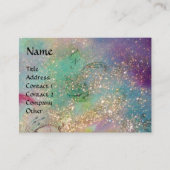 GARTEN DER VERLORENEN SCHATTEN, ROT DRAGON Blau Visitenkarte (Vorderseite)