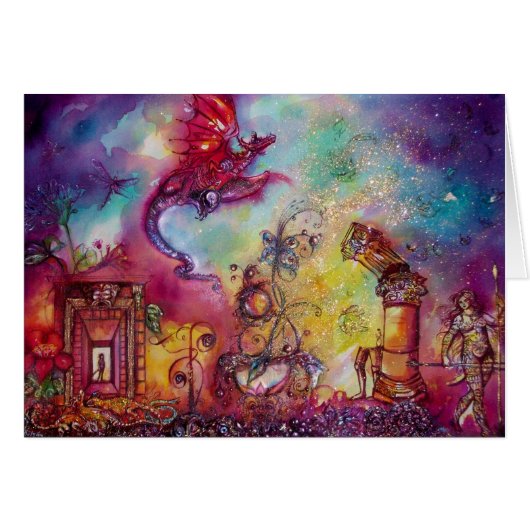 GARTEN DER VERLORENEN SCHATTEN - ROTER DRAGON FLIE (Vorderseite (Horizontal))