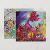 GARTEN DER VERLORENEN SCHATTEN - ROTER DRAGON FLIE ANKÜNDIGUNG (Vorne/Hinten)