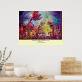 GARTEN DER VERLORENEN SCHATTEN - ROTER DRAGON FLIE POSTER (Küche)