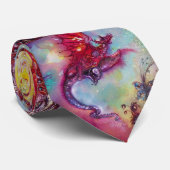 GARTEN DER VERLORENEN SCHATTEN, ROTER DRAGON FLIEG KRAWATTE (Gerollt)