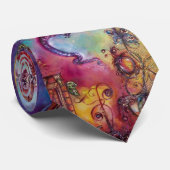 GARTEN DER VERLORENEN SCHATTEN, ROTER DRAGON FLIEG KRAWATTE (Gerollt)