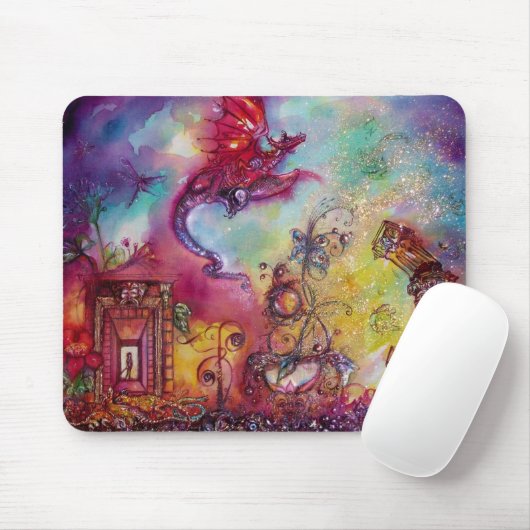 GARTEN DER VERLORENEN SCHATTEN - ROTER RAGON FLIEG MOUSEPAD (Mit Mouse)