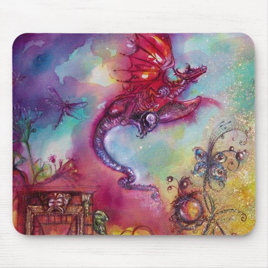 GARTEN DER VERLORENEN SCHATTEN - ROTER RAGON FLIEG MOUSEPAD (Vorne)