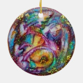 GARTEN DER VERLORENEN SCHATTEN- SCHALTFLÄCHE PFLAN KERAMIK ORNAMENT (Hinten)