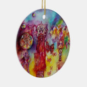 GARTEN DER VERLORENEN SCHATTEN- SCHALTFLÄCHE PFLAN KERAMIKORNAMENT (Rechts)