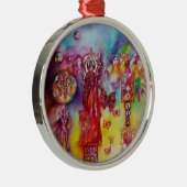 GARTEN DER VERLORENEN SCHATTEN- SCHALTFLÄCHE PFLAN ORNAMENT AUS METALL (Rechts)