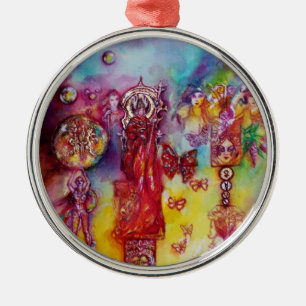 GARTEN DER VERLORENEN SCHATTEN- SCHALTFLÄCHE PFLAN ORNAMENT AUS METALL