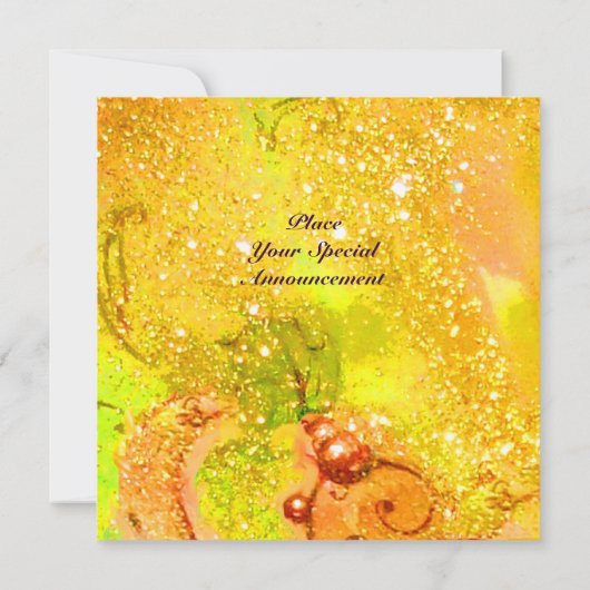 GARTEN DER VERLORENEN SCHATTEN - SCHLANGEN UND IGU EINLADUNG (Rückseite)