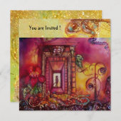 GARTEN DER VERLORENEN SCHATTEN - SCHLANGEN UND IGU EINLADUNG (Vorne/Hinten)