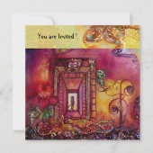 GARTEN DER VERLORENEN SCHATTEN - SCHLANGEN UND IGU EINLADUNG (Vorderseite)