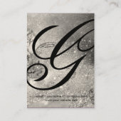 GARTEN DER VERLORENEN SCHATTEN - STERNSTEUERMONOGR VISITENKARTE (Rückseite)