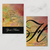 GARTEN DER VERLORENEN SCHATTEN - STERNSTEUERMONOGR VISITENKARTE (Vorne/Hinten)