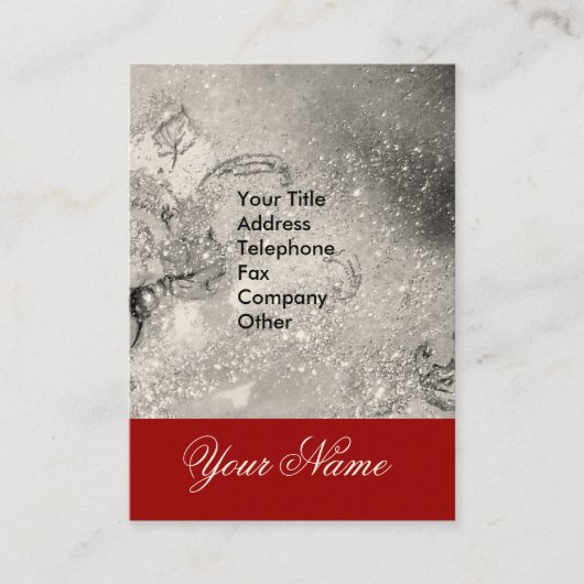 GARTEN DER VERLORENEN SCHATTEN - STERNSTEUERMONOGR VISITENKARTE (Vorderseite)