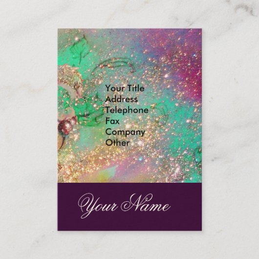 GARTEN DER VERLORENEN SCHATTEN - STERNSTEUERMONOGR VISITENKARTE (Vorderseite)