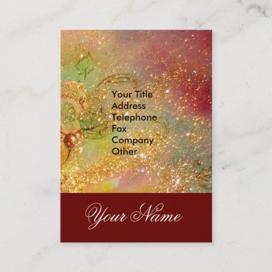 GARTEN DER VERLORENEN SCHATTEN - STERNSTEUERMONOGR VISITENKARTE (Vorderseite)