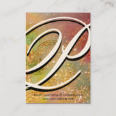 GARTEN DER VERLORENEN SCHATTEN - STERNSTEUERMONOGR VISITENKARTE (Rückseite)