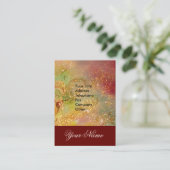 GARTEN DER VERLORENEN SCHATTEN - STERNSTEUERMONOGR VISITENKARTE (Stehend Vorderseite)