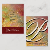 GARTEN DER VERLORENEN SCHATTEN - STERNSTEUERMONOGR VISITENKARTE (Vorne/Hinten)