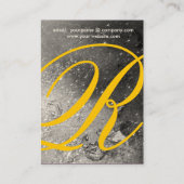 GARTEN DER VERLORENEN SCHATTEN - STERNSTEUERMONOGR VISITENKARTE (Rückseite)