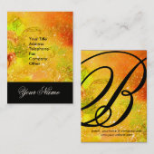 GARTEN DER VERLORENEN SCHATTEN - STERNSTEUERMONOGR VISITENKARTE (Vorne/Hinten)