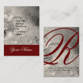 GARTEN DER VERLORENEN SCHATTEN - STERNSTEUERMONOGR VISITENKARTE (Vorne/Hinten)