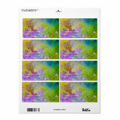 GARTEN DER VERLORENEN SCHATTEN, violett-gelb (Vorne)