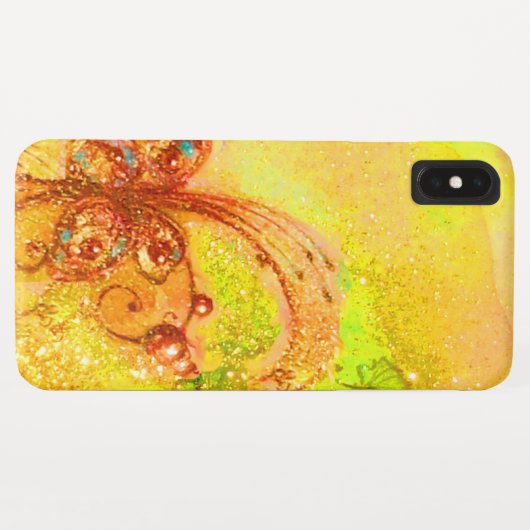 GARTEN DER VERLORENEN SCHATTENZEICHEN-PFLANZE Gelb Case-Mate iPhone Hülle (Rückseite (Horizontal))