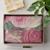 Garten der viktorianischen Rose - Pastellrosa Blum Seidenpapier (Geschenk)