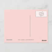 Garten der viktorianischen Rose Postkarte (Rückseite)