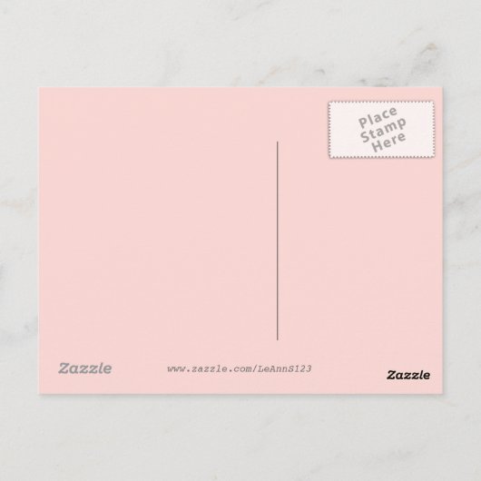 Garten der viktorianischen Rose Postkarte (Rückseite)