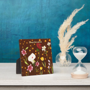 Garten des Fortune Fotoplatte