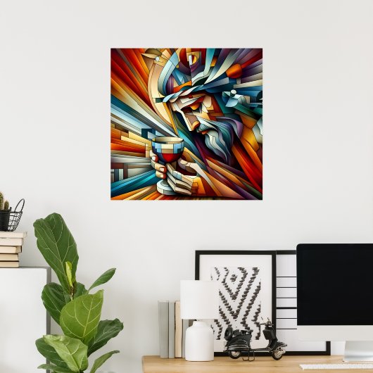 Garten des Glaubens Poster (Heimbüro)