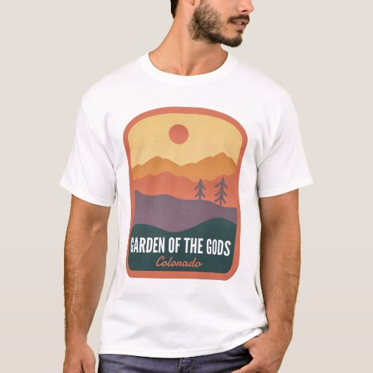Garten des Gods Colorado Sunset T-Shirt (Vorderseite)