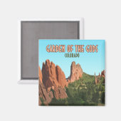 Garten des Gods Park Colorado Magnet (Vorderseite/Rückseite)