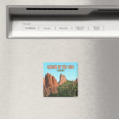 Garten des Gods Park Colorado Magnet (In Situ (Geschirrspüler))
