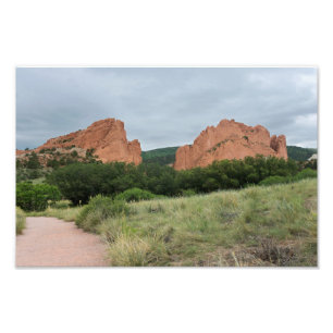 Garten des Gottes Monoliths Fotodruck