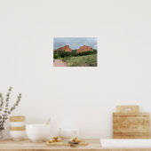 Garten des Gottes Monoliths Poster (Küche)