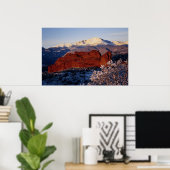 Garten des Gottes Sonnenaufgang Poster (Heimbüro)