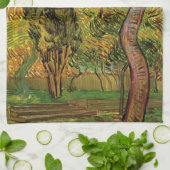 Garten des Heiligen-Paul-Krankenhauses von Vincent Geschirrtuch (Gefaltet)