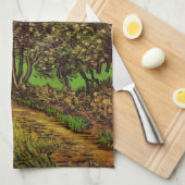 Garten des Heiligen-Paul-Krankenhauses von Vincent Geschirrtuch (Viertel Falte)