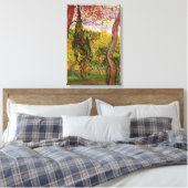 Garten des Heiligen-Paul-Krankenhauses von Vincent Leinwanddruck (Insitu (Schlafzimmer))